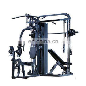 Junxia Multil functional exercise fitnessgerate tricep Extension Tricep Push-Down Lat Pull Down  Three station home gym