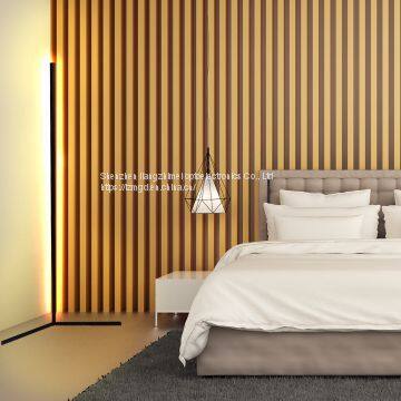 New LED Line Magic Color Dimming Corner Lamp RGB Magic Color Trigeminal Living Room Floor Lamp Remote Control RGB Corner Lamp photo-2