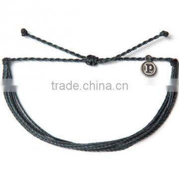 2015 Fashion Rainbow Color Wax Cord Nylon String Bracelet for Friendship photo-6