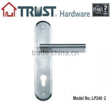 Solid Stainless Steel lever Casting Door lock Plate