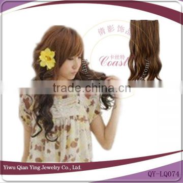 Wholesale hot selling charming synthetic hair extention