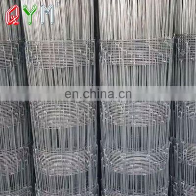 Hot sale galvanized steel wire hinge joint farm field fence for animal