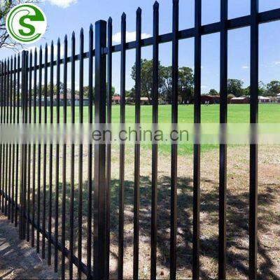 8ft no climb fencing design insulated decorative metal fence panels for sale