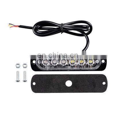 Factory Direct Selling Pickup Flash Lamp 6Led Ultra-Thin Flash Lamp Truck Tail Lights Side Truck Bus Special Led Tail Light photo-5
