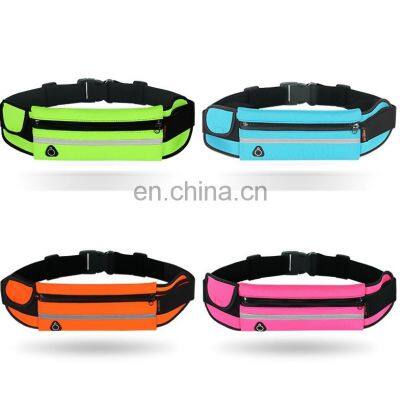 2021 Fashion Waist Pack Men Women Waterproof Phone Belt Nylon Casual Small Bag For Traveling Running Sport Belly Bags