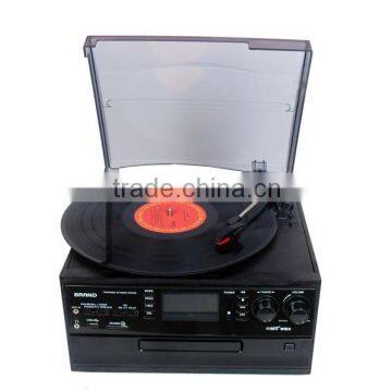 TR-19PCD: Vinyl Records Turntable Player Recordable 5-In-1 Music Centre