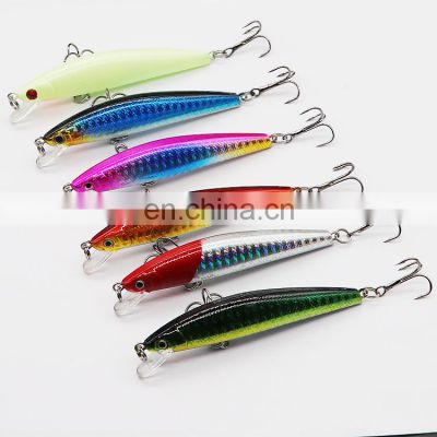 85mm 8.5g  Minnow Hard Bait Fishing lures Wobbler Isca Artificial Plastic Crankbait 3D Eyes Lure Fishing Tackle