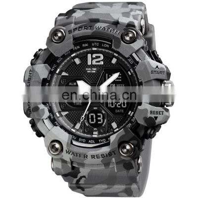 Custom Best Selling Sport Watch Skmei 1742 Men Military Watch Analog Digital Chronograph Watches