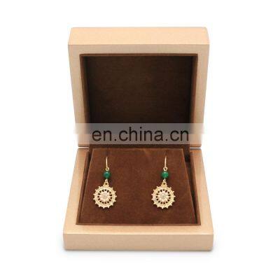 Luxury factory wholesale wooden jewelry box wooden box for earring