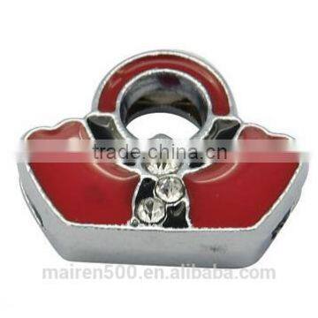 Hot selling new style 8mm rhinestone slide charms
