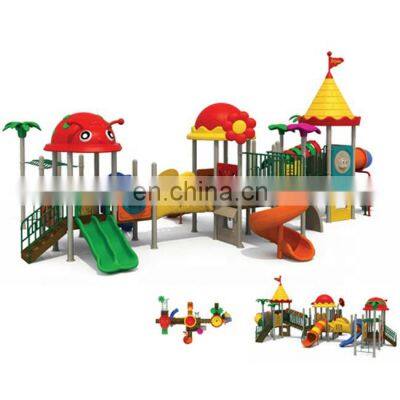 Children large plastic slide used commercial playground equipment for sale