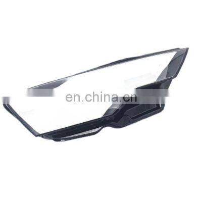 Front headlamps transparent lampshades lamp shell masks headlights cover lens Replacement For Audi A6 C8 2019-