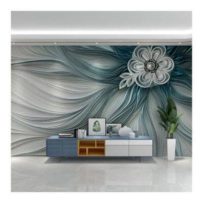 Hot Sale Designs Custom Size Nature 3D 5D Wall Murals For Home Decoration Mural Wall Paper Drop Ship photo-4