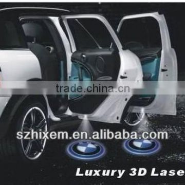 Luxury 3D Shadow Welcome car led logo door light No drilling for the Original Module cars