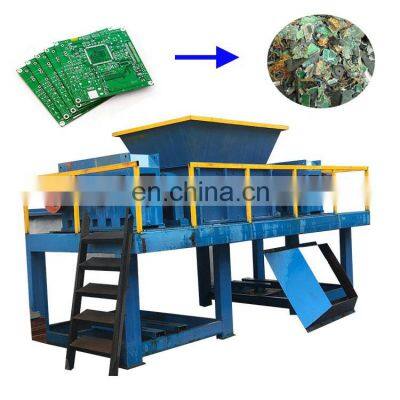 Double Shaft Scrap Engine Metal Crusher Used Car Shell Shredding Waste Metal Shredder Machine For Sale