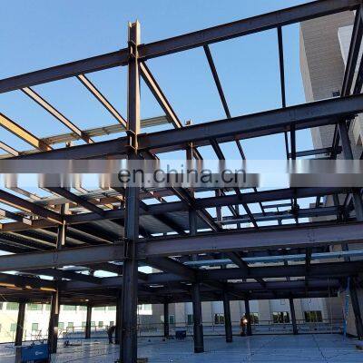 ASTM A36 Q235B Ss400 S235 S355 Hot Rolled Mild Carbon Building Material Galvanized Metal Steel I H Beam for Prefabricated House photo-3