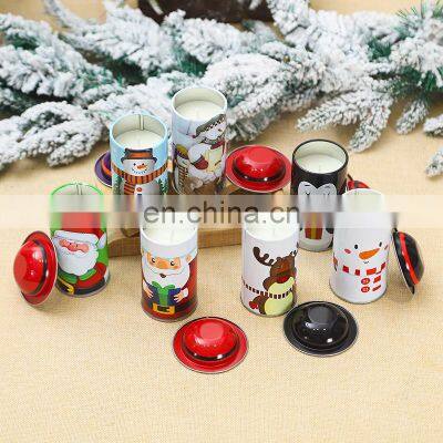 customized luxury private label  christmas aromatic candles jar  scented soy candle in bulk