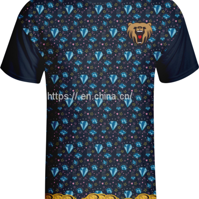 2022 New Style 100% Polyester Classic T-shirt for Design