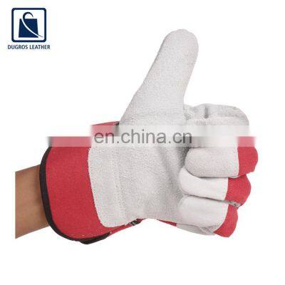 Leading Exporter and Manufacturer of Best Quality Leather Hem Binding Genuine Leather Gloves at Wholesale Price