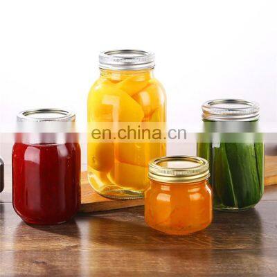 wholesale 70mm 86mm Silver Bulk Bottle Jar Sealing Separate Canning Mason Jar Metal Lids split stopper lid