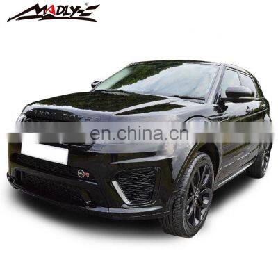 2016-2018 SVR Style Body kits for Land Rover Range Rover Evoque Body kits PP SVR Style body kits for 2018 Range Rover Evoque