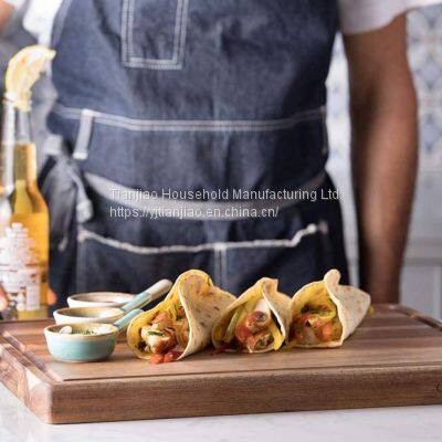 Acacia Wood Large Reversible Cutting Board with Juice Groove Chopping Block Cheese Boards Charcuterie Board