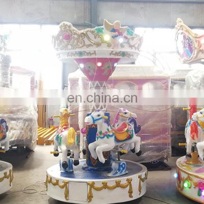 Park mini fairground rides small carousel for sale