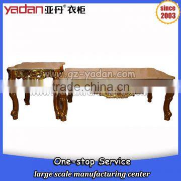 tea table set design,marble coffee table marble center table gold painted with storage                        
                                                Quality Choice