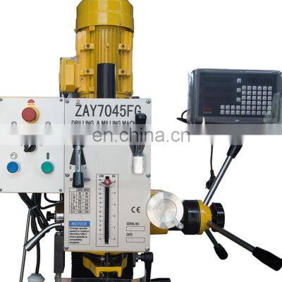 ZAY7045FG Factory Direct Sale Multi-purpose Combo Drilling and Milling Machine photo-3