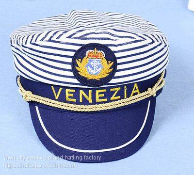 Cross-border electricity ShangShui hat cos summer beach yacht captain outdoor party hat amazon navy cap wholesale