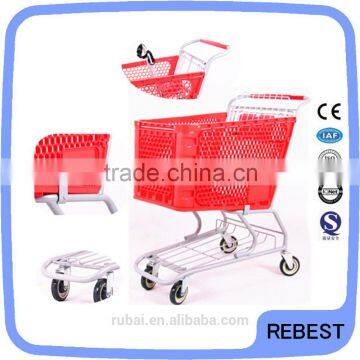 Number one plastic shopping trolley smart cart