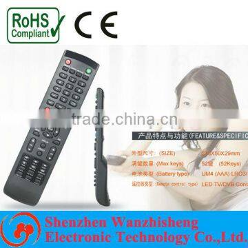 Special model with Jumbo case and keys IR TV remote control for Middle-East, EU, Africa, South America market