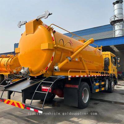 4 * 2 Sewage Pumping Truck With a Capacity of 15000L