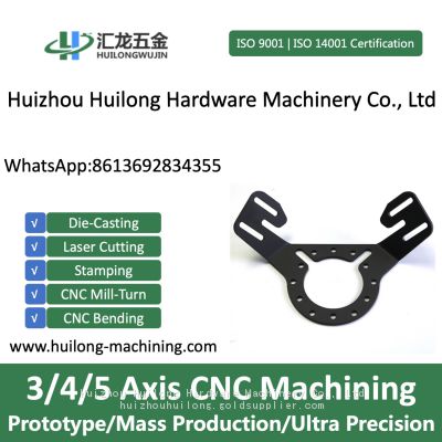 Custom CNC Machining Service Galvanizing L Continue 4 Pack Glider Bracket Hardware Parts