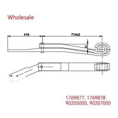 1769877, 1769878, 90205000, 90207000 Heavy Duty Vehicle Rear Axle Wheel Spring Arm Wholesale For Scania