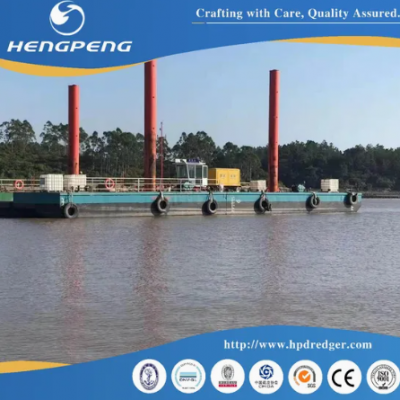 Heavy Load Excavator Modular Floating Platform Barge for Transporting photo-3