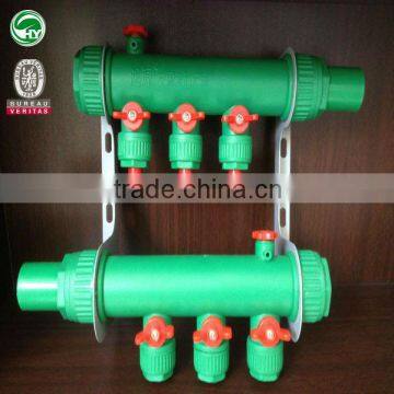 Floor/Underfloor Heating/Plumbing system PP-R Manifold/More durable than brass manifold