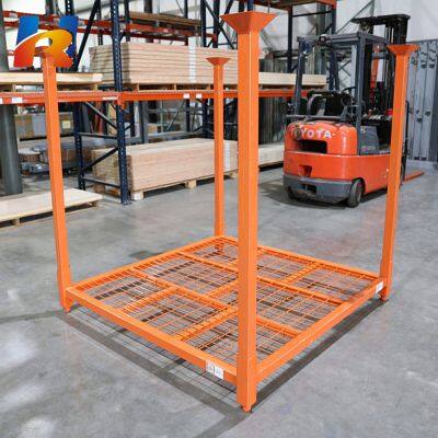 Warehouse Racking Customizable Portable Foldable Steel Storage Rack System Collapsible Stackable Pallet Racks Warehouse Use photo-2