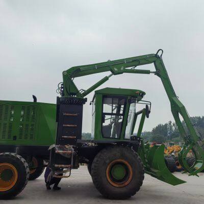 Export to India for Sugarcane Plantations, Sugar Factory Sugarcane Harvesting Loading and Unloading Transportation Machinery - LZ9800 Sugarcane Loader photo-5
