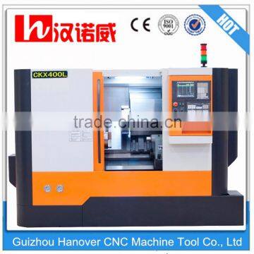 CNC metal lathe machine tool from China manufacturer CKX400L slant bed cnc metal turning lathe machine tool