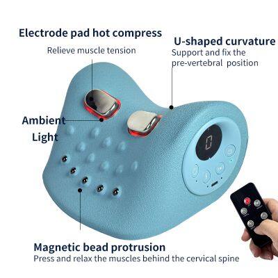 Adjustable Neck Traction Massager for Home Therapy MH-CV20 photo-3
