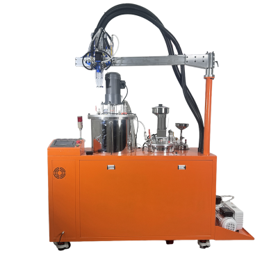 Automatic Polymer-Resin Glue Dispenser Machine AB Silicone PU Pasting Pre-Heating for Chemical Applications Gear Core Wood Case