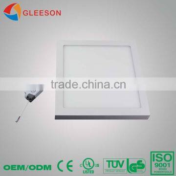 Shenzhen wholesale price cheap indoor Recessed, Embedded square led panel light 18w price