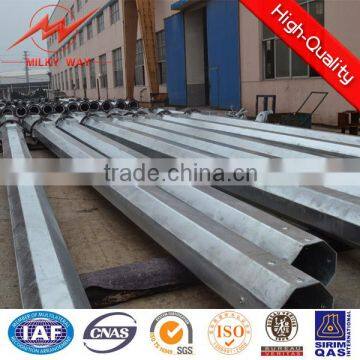 Terminal Electric Power Transmission Pole