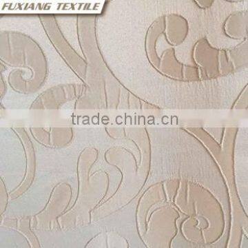 100% Polyester Jacquard Flower Window Curtain Fabric photo-3