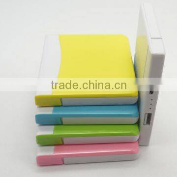 5200mah / 10000mah Red / Blue / Yellow Cosmetic Box Mobile Power Bank