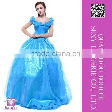 Hot selling Womens Princess Cinderella Costume Halloween Fancy Dress Party Outfit