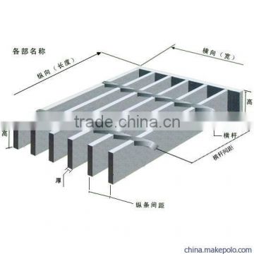 Drainage Channel Galvanized Steel Grating by Puersen