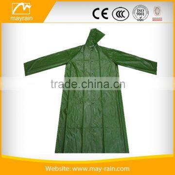 pvc adult waterproof long rain jacket raincoat                        
                                                                                Supplier's Choice