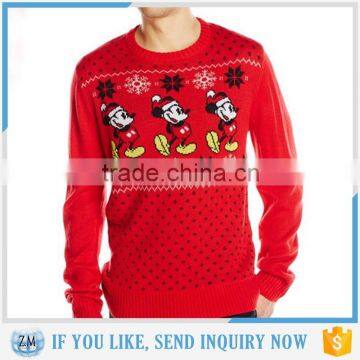 Mickey Pattern Dot Sweater